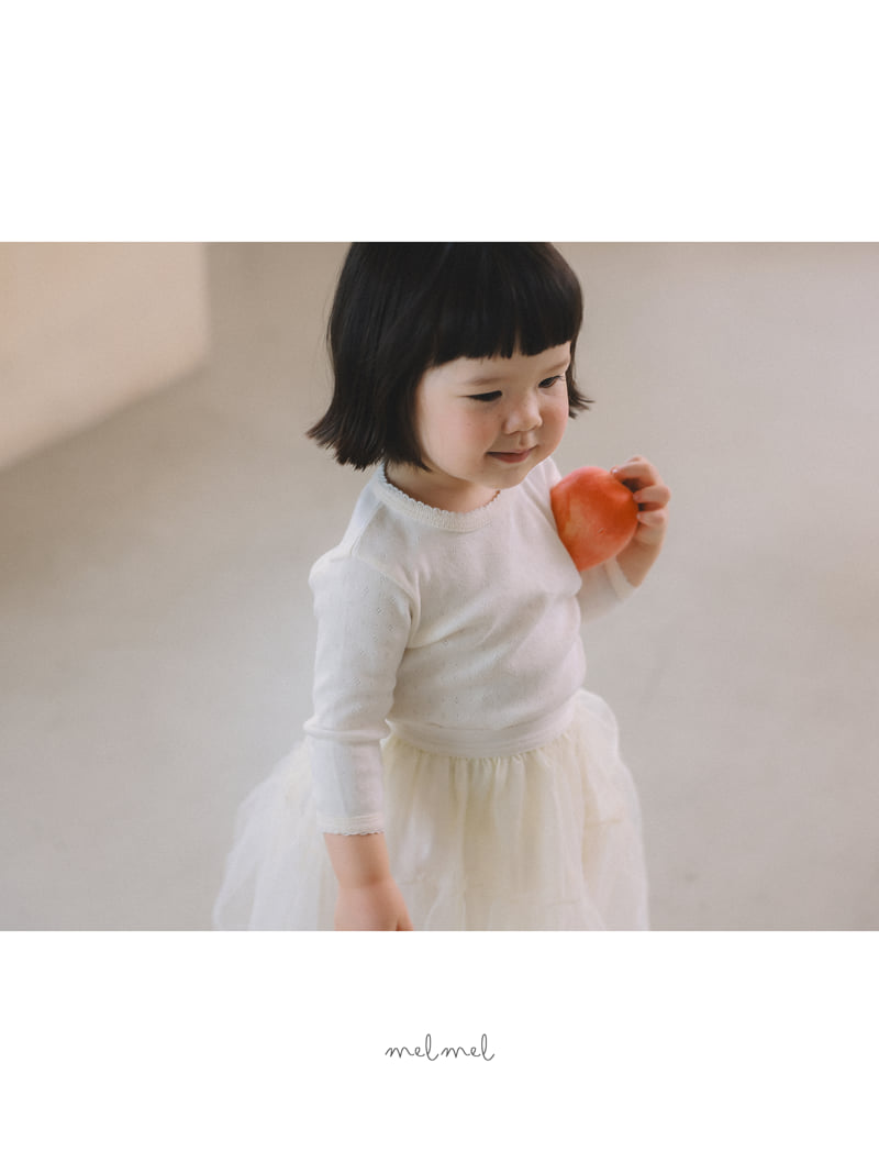 Melmel - Korean Children Fashion - #kidsstore - Pincoat Midi Tee - 8