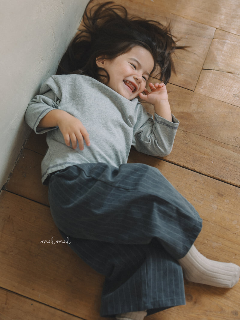 Melmel - Korean Children Fashion - #kidsshorts - Stitch Tee - 4