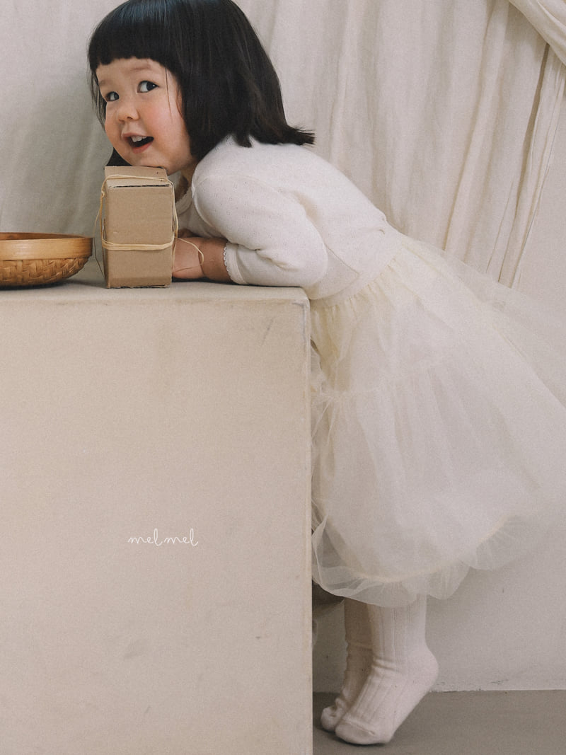 Melmel - Korean Children Fashion - #kidsstore - Balloon Tul Skirt - 12