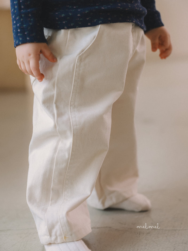Melmel - Korean Children Fashion - #kidsstore - Pocket Pants - 3