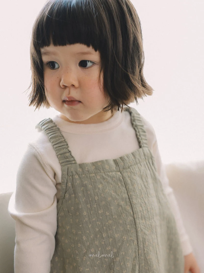 Melmel - Korean Children Fashion - #kidzfashiontrend - Rib Tee - 8
