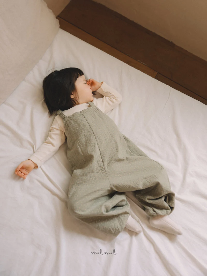 Melmel - Korean Children Fashion - #littlefashionista - Daisy Overalls - 3