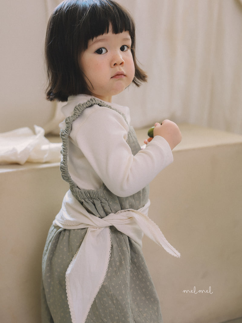 Melmel - Korean Children Fashion - #littlefashionista - Rib Tee - 10