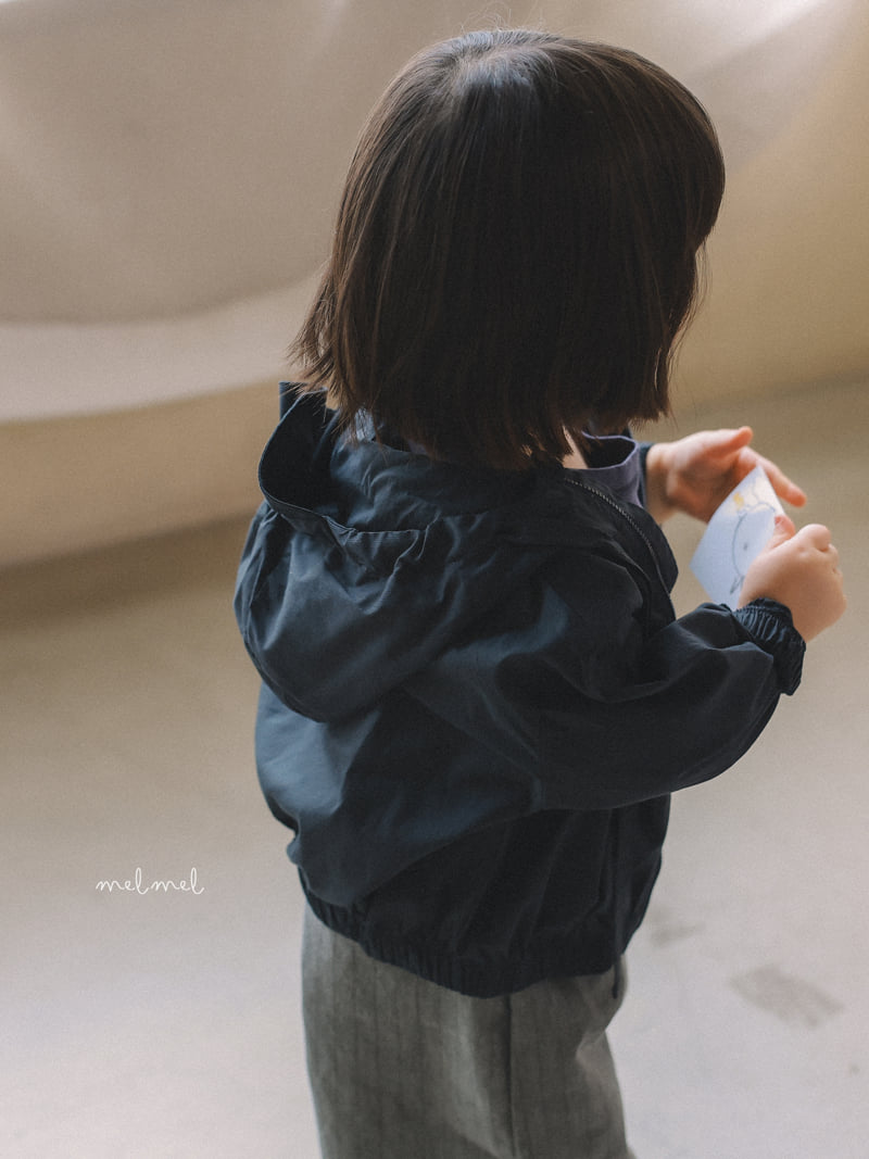 Melmel - Korean Children Fashion - #littlefashionista - Breeze Hood Jumper - 8