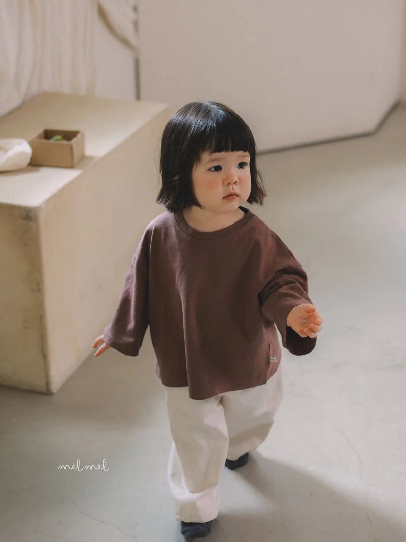 Melmel - Korean Children Fashion - #littlefashionista - Over Tee - 11