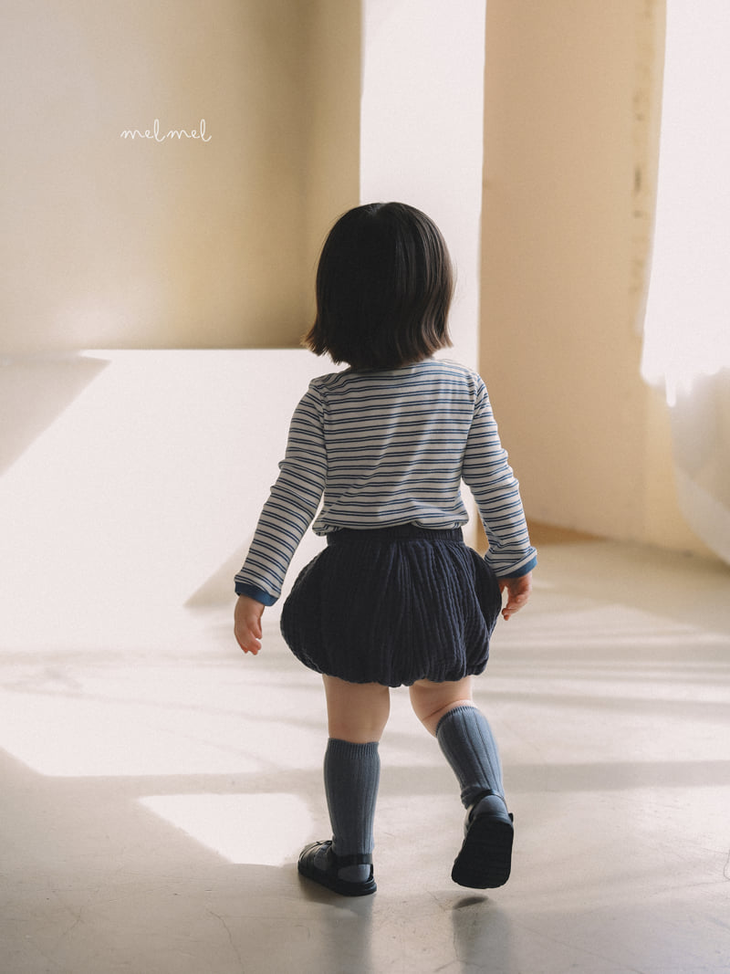 Melmel - Korean Children Fashion - #littlefashionista - Embo Short Bloomer - 9