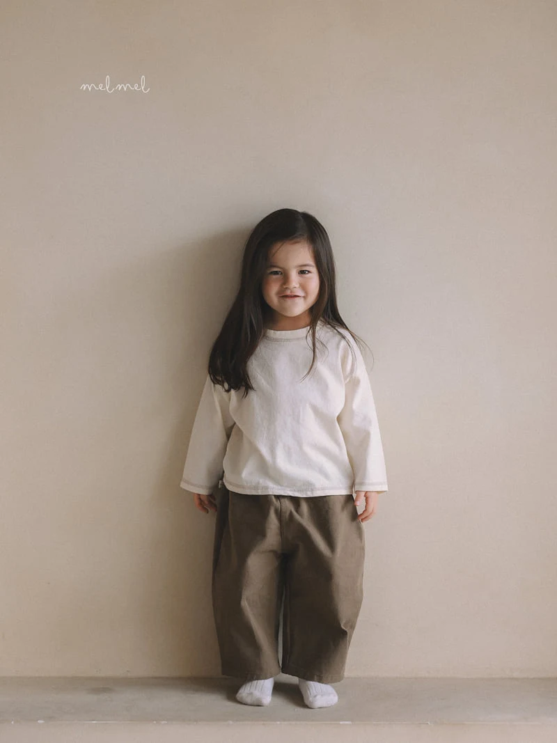 Melmel - Korean Children Fashion - #minifashionista - Cotton Baggy Pants - 10