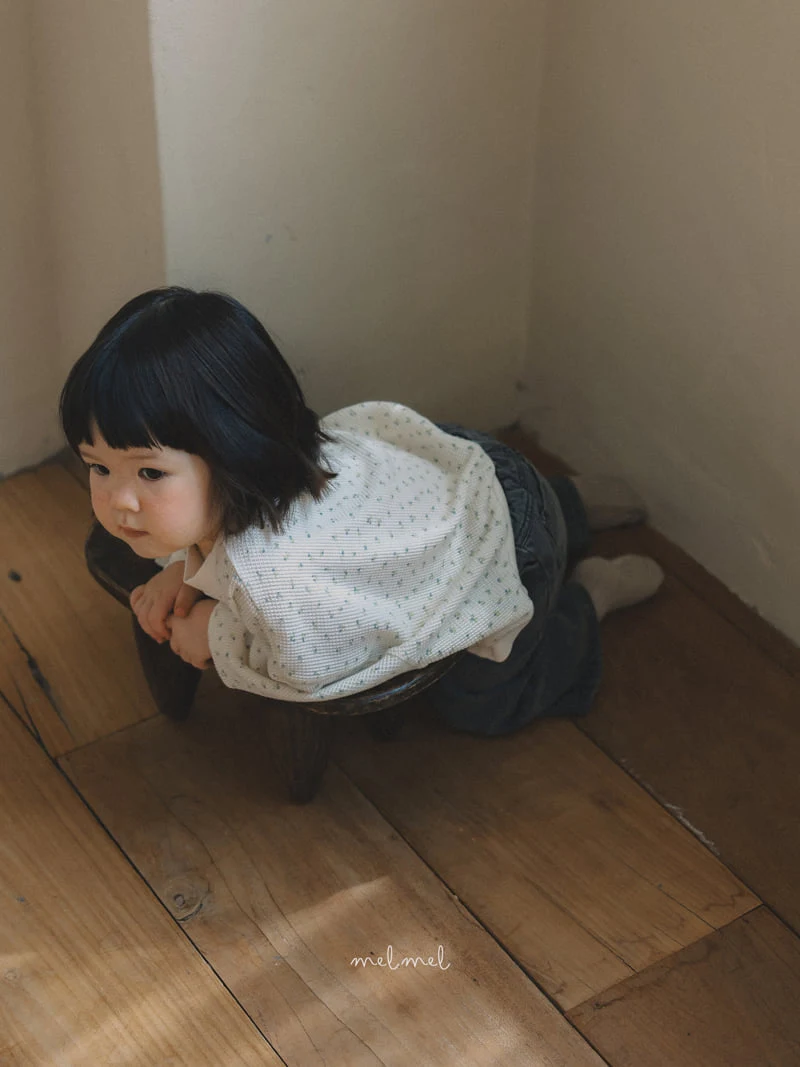 Melmel - Korean Children Fashion - #prettylittlegirls - Melmel Denim Pants - 5
