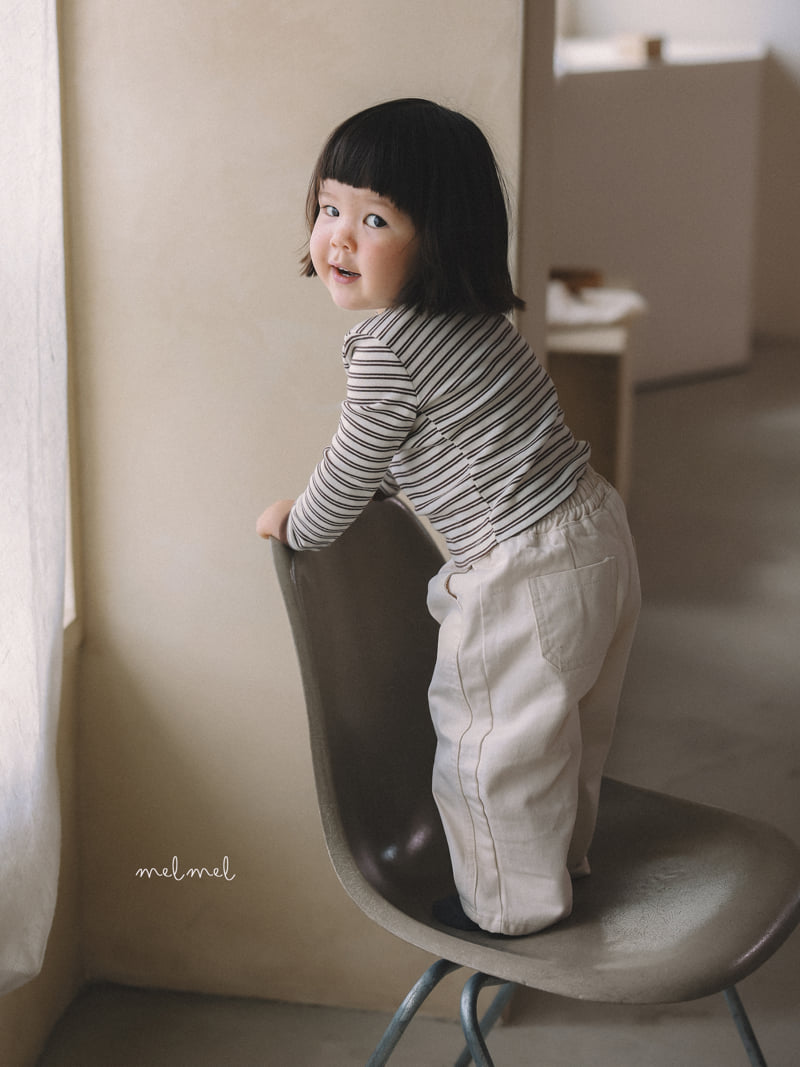 Melmel - Korean Children Fashion - #prettylittlegirls - Pocket Pants - 9