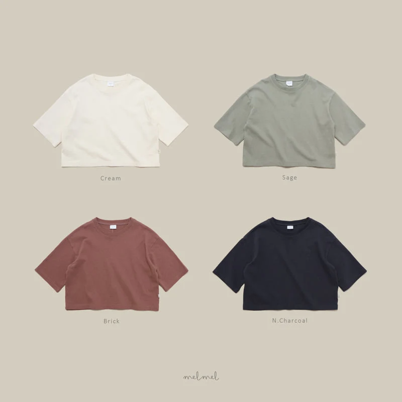 Melmel - Korean Children Fashion - #stylishchildhood - Over Tee