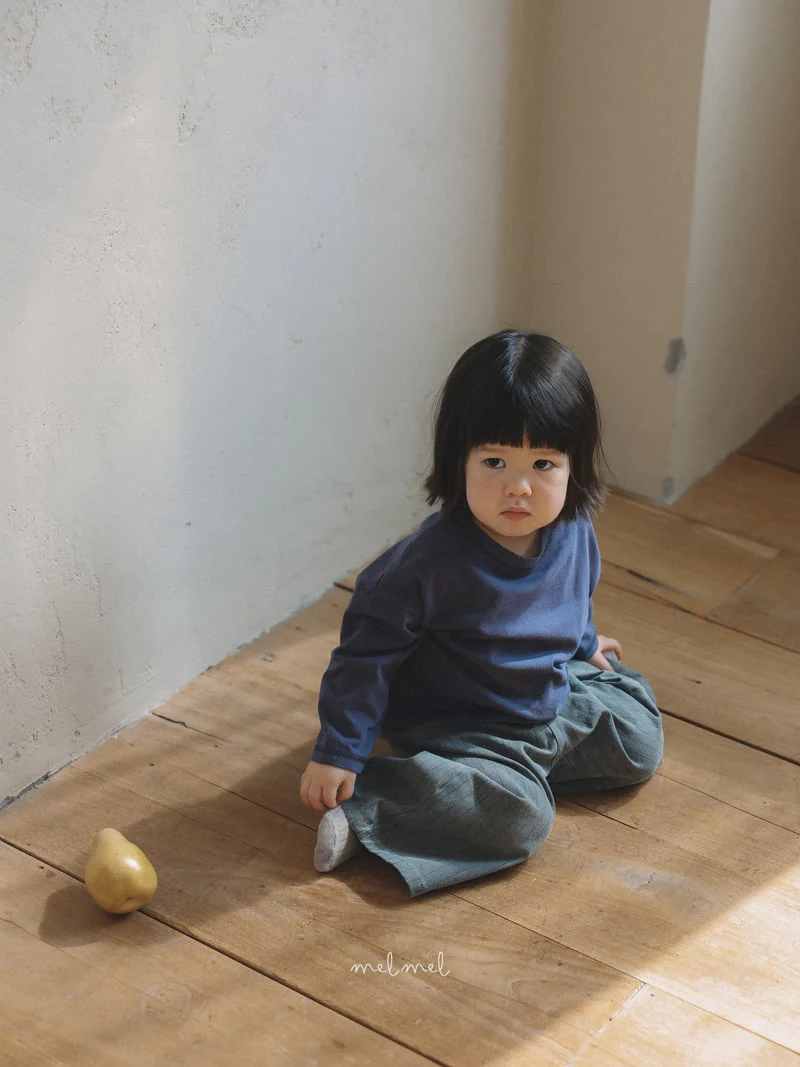 Melmel - Korean Children Fashion - #toddlerclothing - Stitch Tee - 12