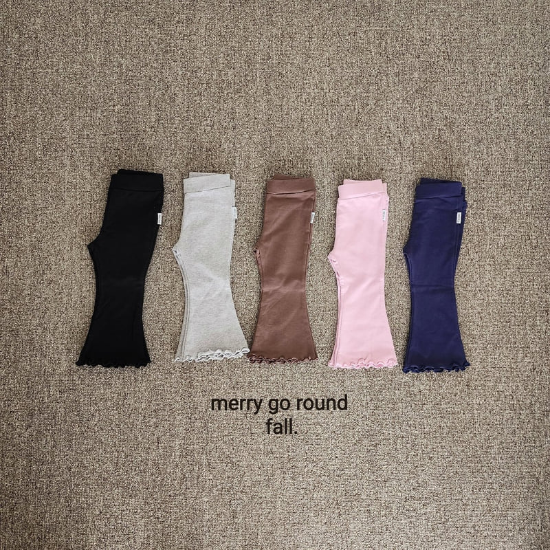 Merry Go Round - Korean Children Fashion - #Kfashion4kids - Jelly Bootcut Pants