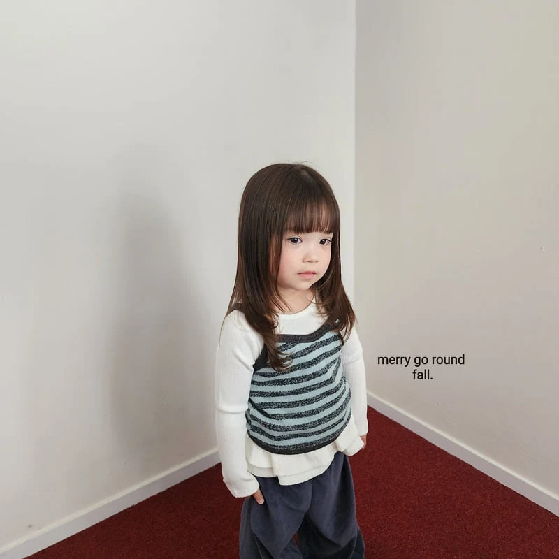 Merry Go Round - Korean Children Fashion - #Kfashion4kids - Soft Vest - 11