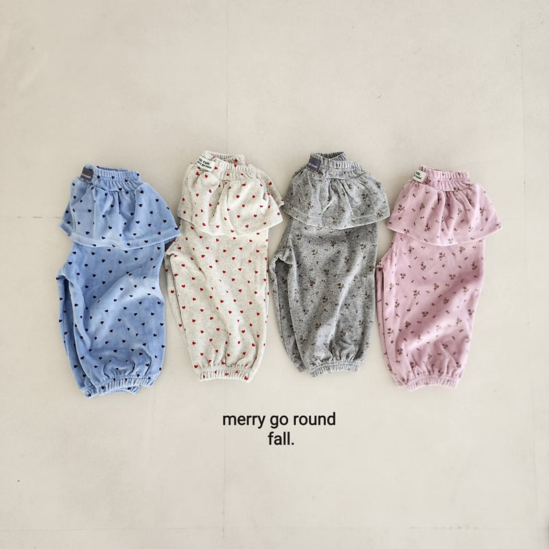 Merry Go Round - Korean Children Fashion - #Kfashion4kids - So Cute Jogger Pants