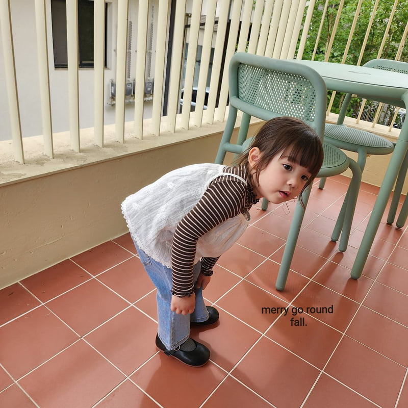 Merry Go Round - Korean Children Fashion - #childofig - Pocket Bootcut Pants - 5