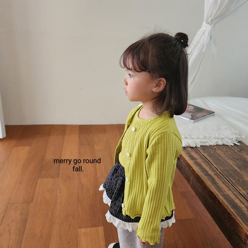 Merry Go Round - Korean Children Fashion - #childofig - Moring Cardigan Set - 10