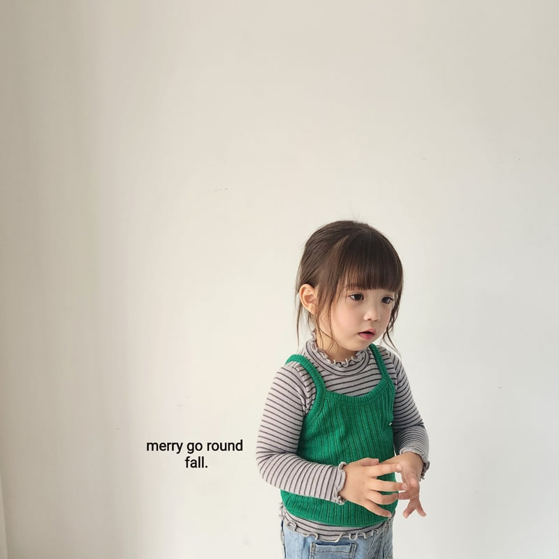 Merry Go Round - Korean Children Fashion - #childrensboutique - Jelly Half Mock Neck - 9
