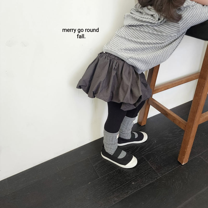 Merry Go Round - Korean Children Fashion - #childrensboutique - Icon Skirt Leggings - 2