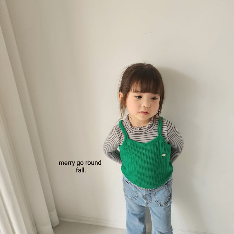 Merry Go Round - Korean Children Fashion - #designkidswear - Pocket Bootcut Pants - 7