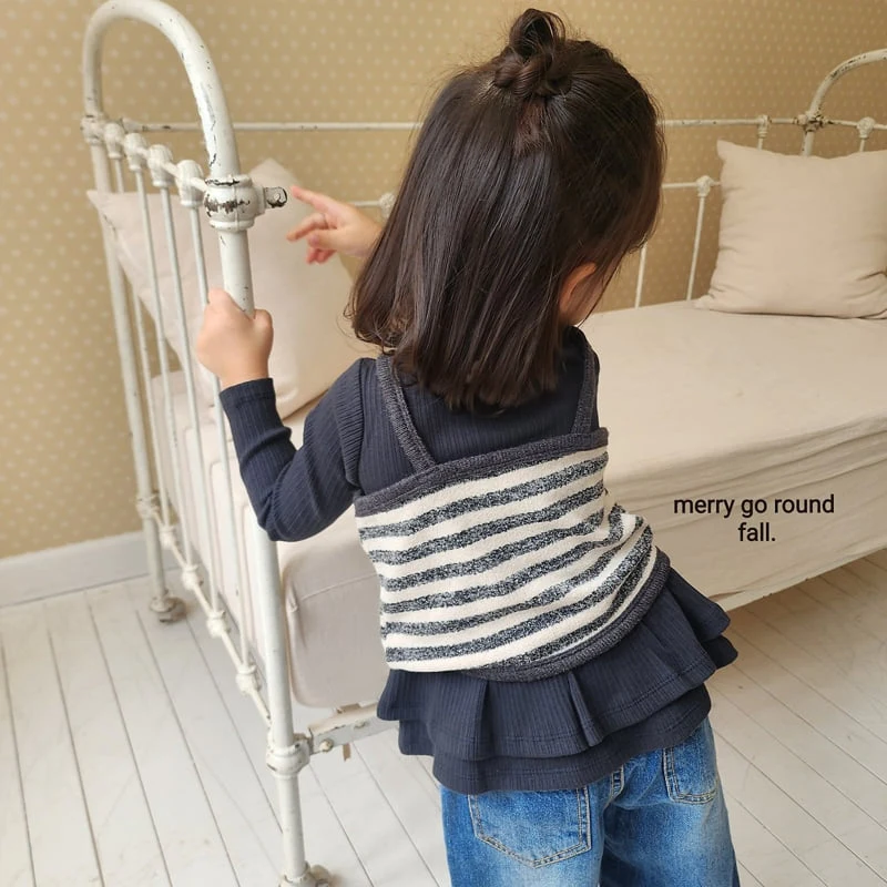 Merry Go Round - Korean Children Fashion - #designkidswear - Soft Vest - 5