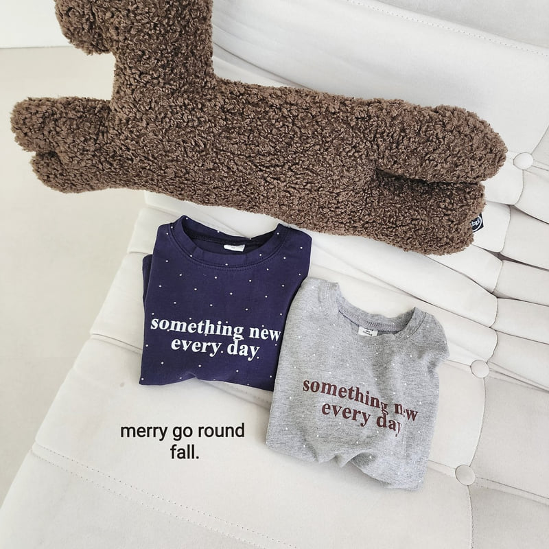 Merry Go Round - Korean Children Fashion - #designkidswear - Mini Dot Tee