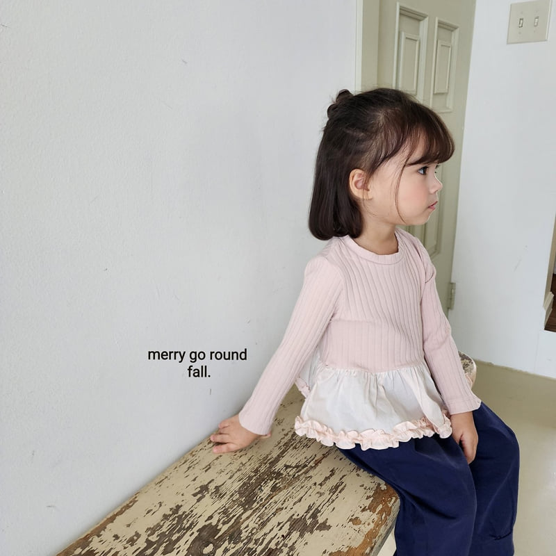 Merry Go Round - Korean Children Fashion - #designkidswear - Mimi Ruffle Tee - 10