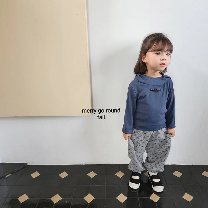 Merry Go Round - Korean Children Fashion - #discoveringself - Flower Jogger Pants - 7
