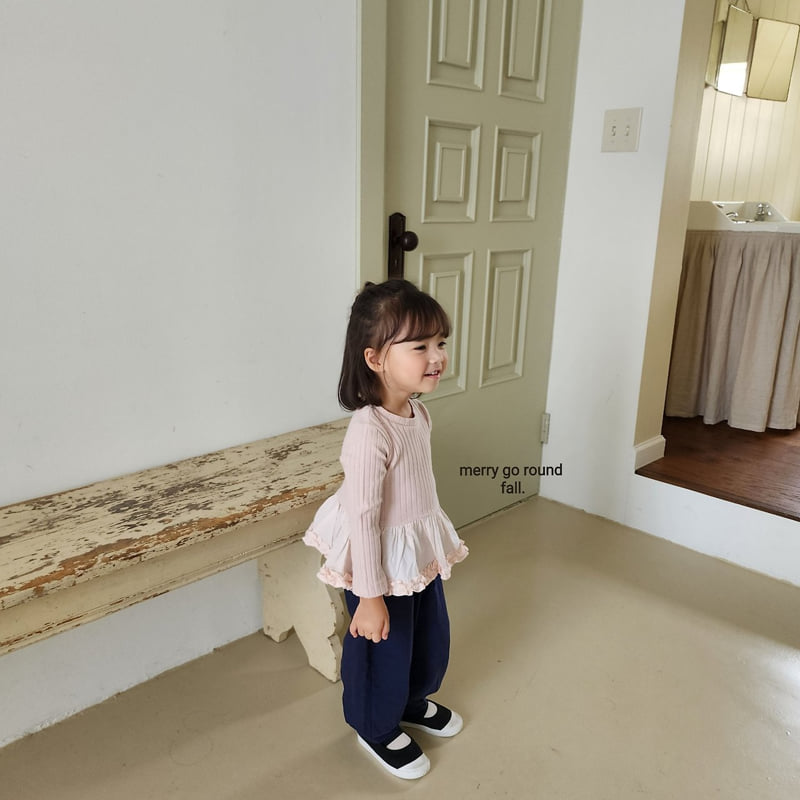Merry Go Round - Korean Children Fashion - #discoveringself - Mimi Ruffle Tee - 11