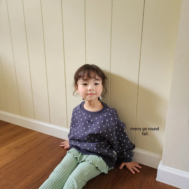 Merry Go Round - Korean Children Fashion - #discoveringself - Toy Dot Sweatshirt - 2