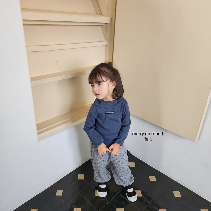 Merry Go Round - Korean Children Fashion - #fashionkids - Flower Jogger Pants - 8