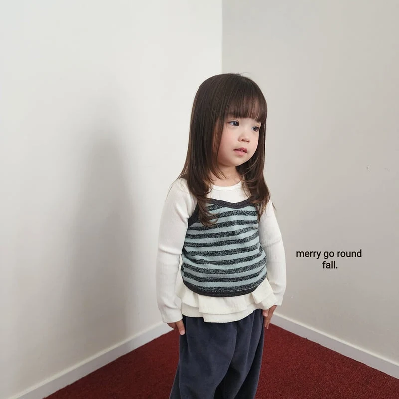 Merry Go Round - Korean Children Fashion - #fashionkids - Soft Vest - 7
