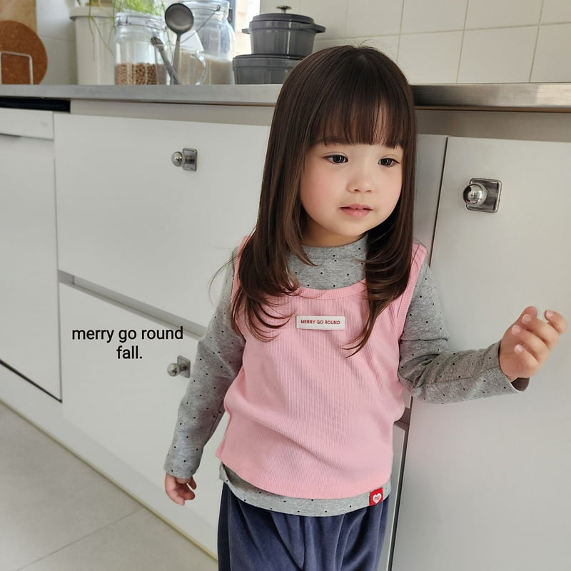 Merry Go Round - Korean Children Fashion - #fashionkids - Kinder Vest Set - 5