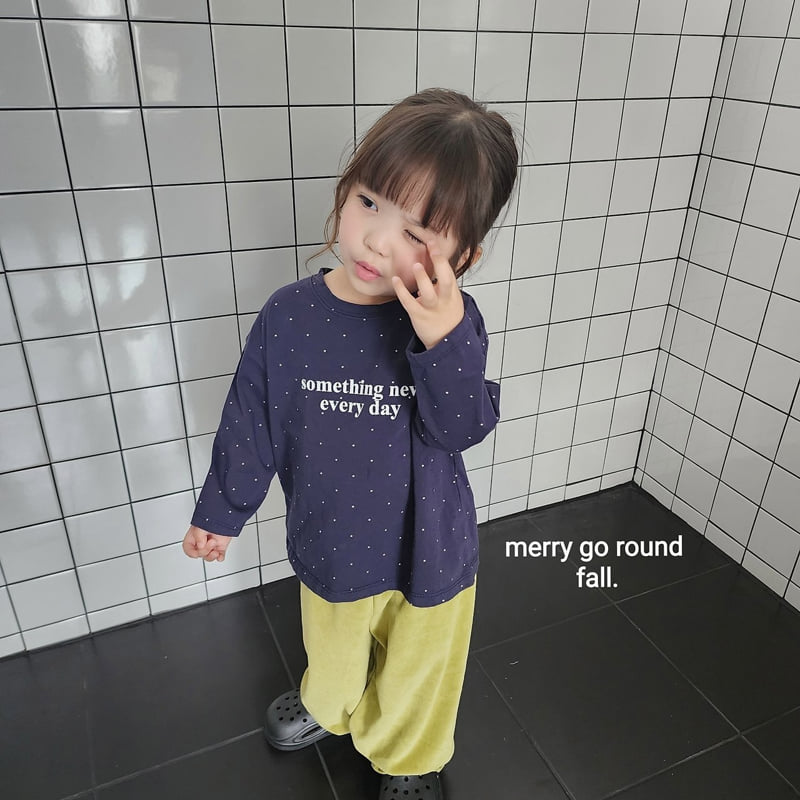 Merry Go Round - Korean Children Fashion - #fashionkids - Mini Dot Tee - 3