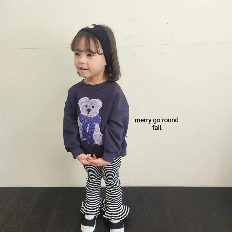 Merry Go Round - Korean Children Fashion - #kidsshorts - Hug Sweatshirt - 12