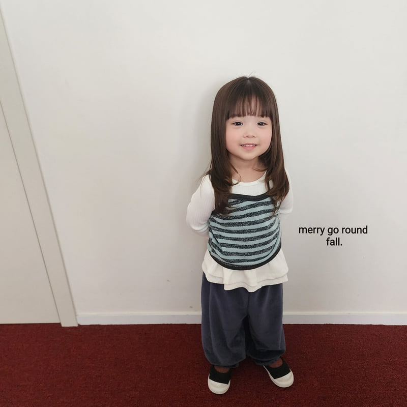 Merry Go Round - Korean Children Fashion - #kidsshorts - Soft Vest - 8