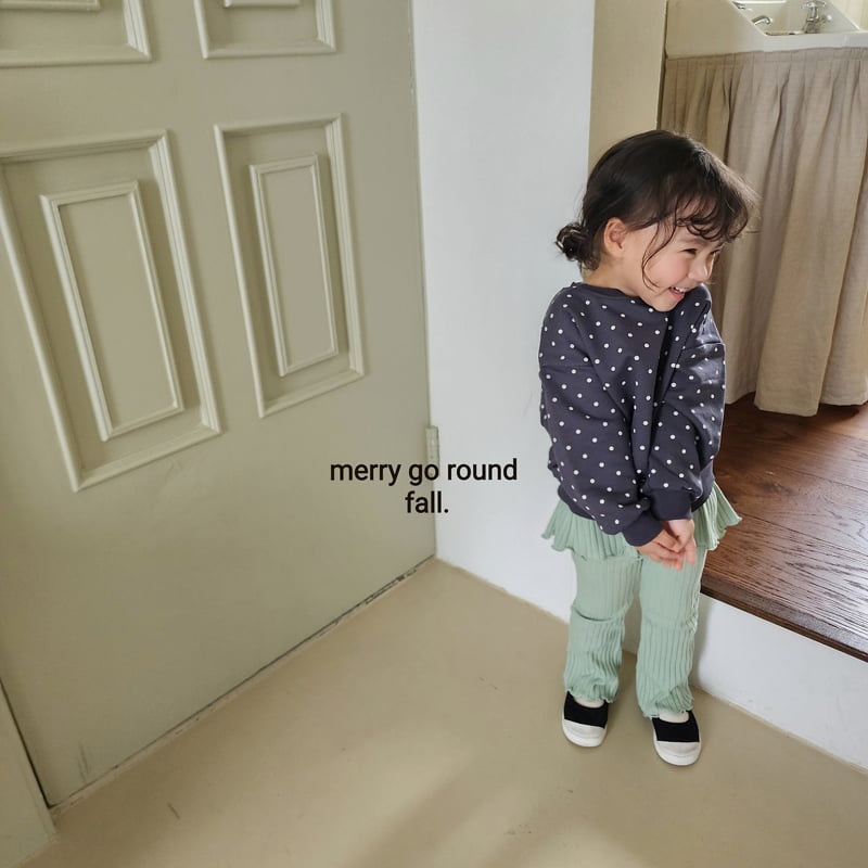 Merry Go Round - Korean Children Fashion - #kidsshorts - Skirt Bootcut Pants - 3