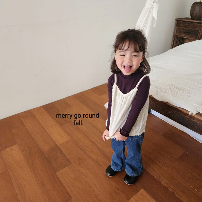 Merry Go Round - Korean Children Fashion - #kidsshorts - Garden Bustier - 2