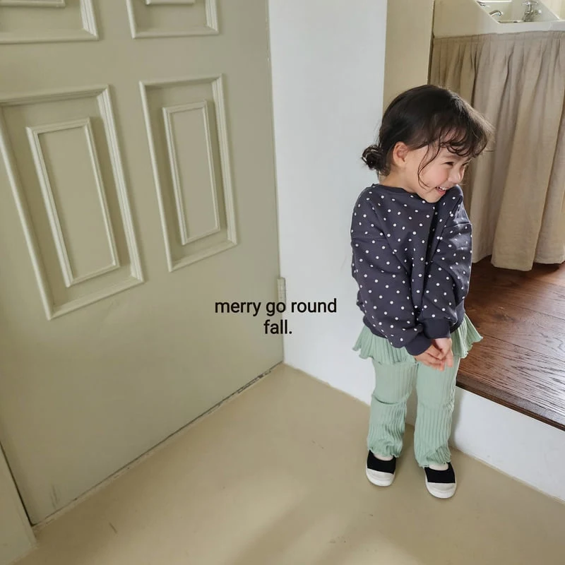Merry Go Round - Korean Children Fashion - #kidzfashiontrend - Toy Dot Sweatshirt - 6
