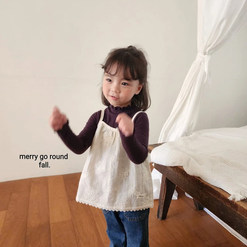Merry Go Round - Korean Children Fashion - #kidsstore - Garden Bustier - 4