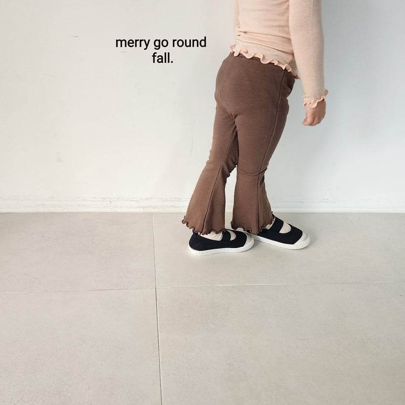 Merry Go Round - Korean Children Fashion - #littlefashionista - Jelly Bootcut Pants - 2