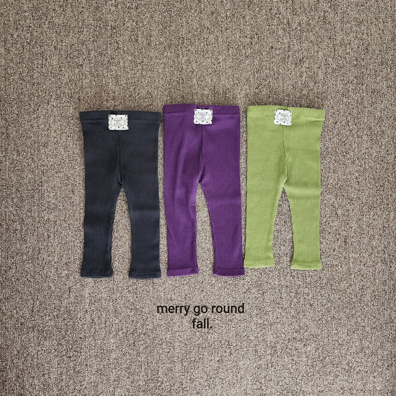 Merry Go Round - Korean Children Fashion - #littlefashionista - Maple Leggings