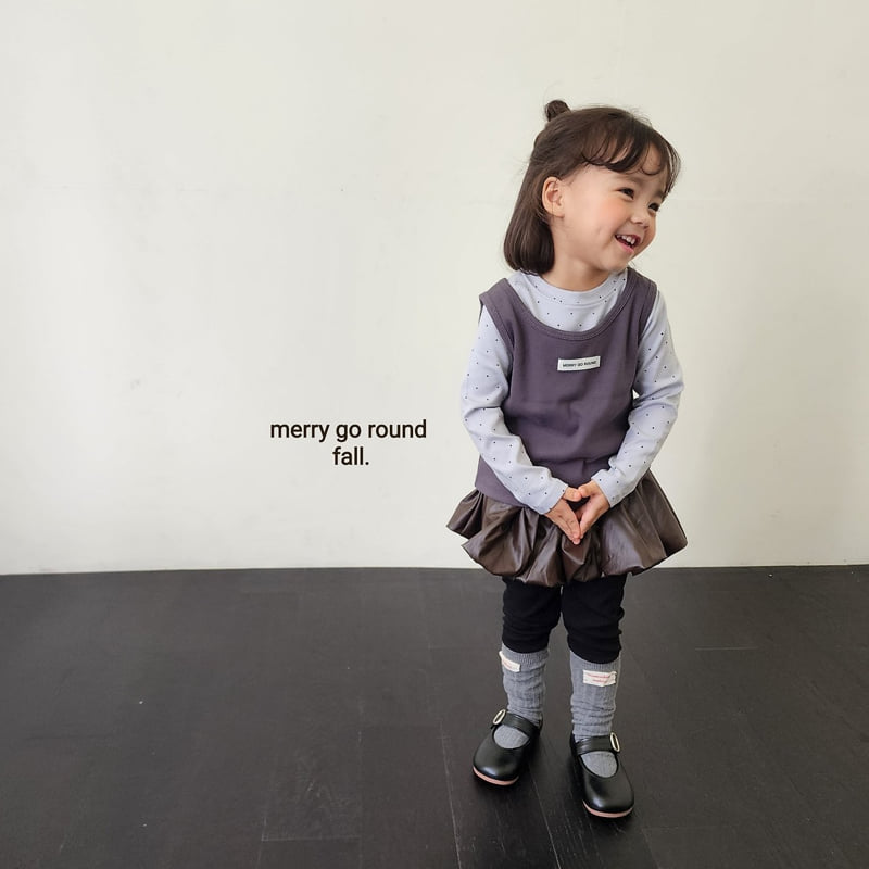 Merry Go Round - Korean Children Fashion - #littlefashionista - Icon Skirt Leggings - 10