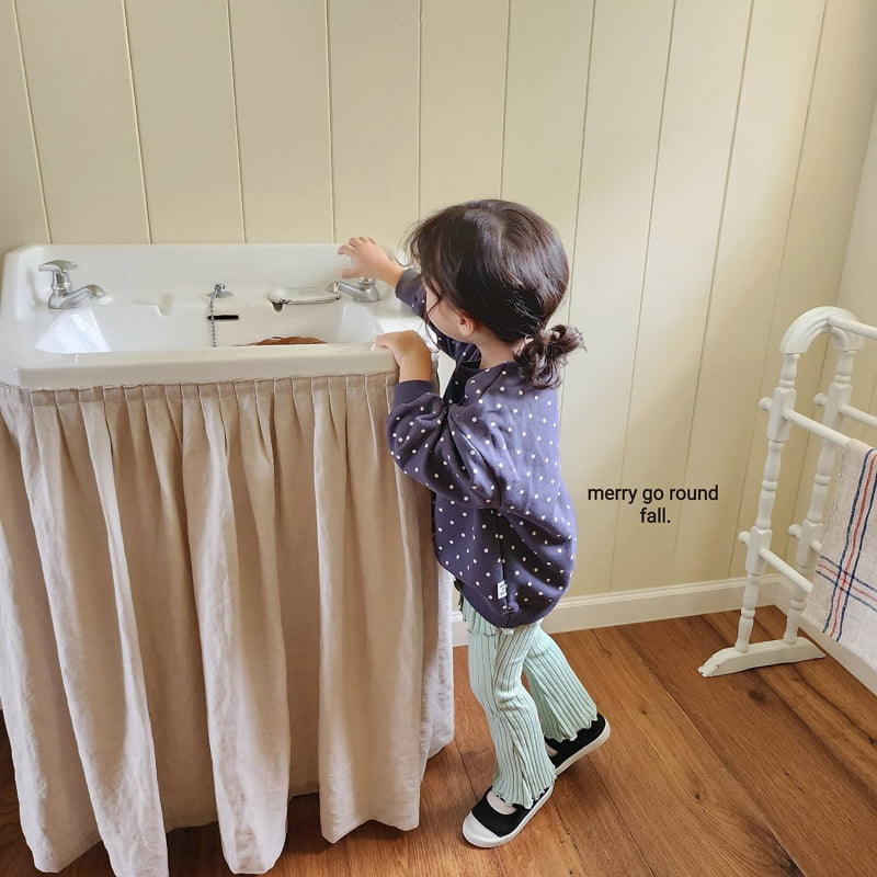 Merry Go Round - Korean Children Fashion - #littlefashionista - Toy Dot Sweatshirt - 8