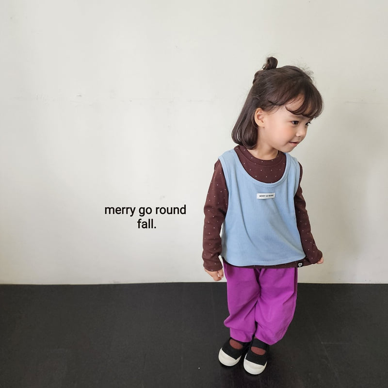 Merry Go Round - Korean Children Fashion - #magicofchildhood - Single Yoga Pants - 3