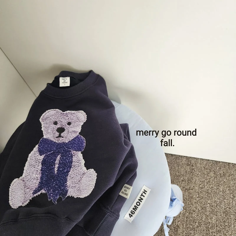 Merry Go Round - Korean Children Fashion - #magicofchildhood - Hug Sweatshirt