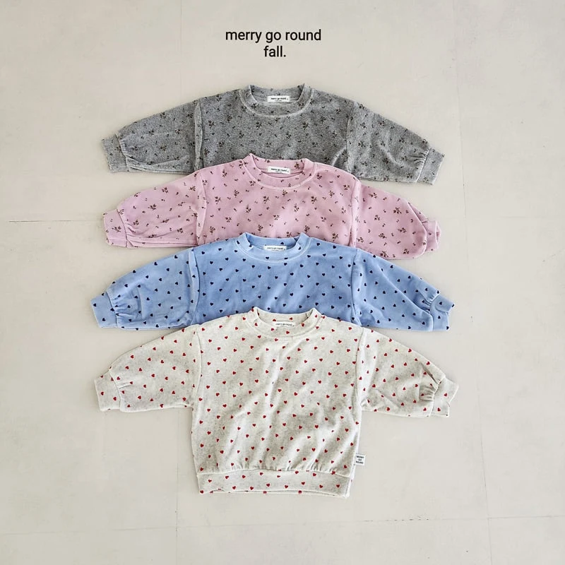 Merry Go Round - Korean Children Fashion - #magicofchildhood - So Cute Sweatshirt