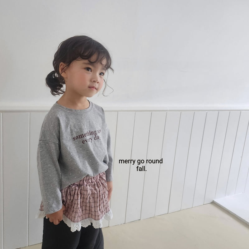 Merry Go Round - Korean Children Fashion - #magicofchildhood - Mini Dot Tee - 9