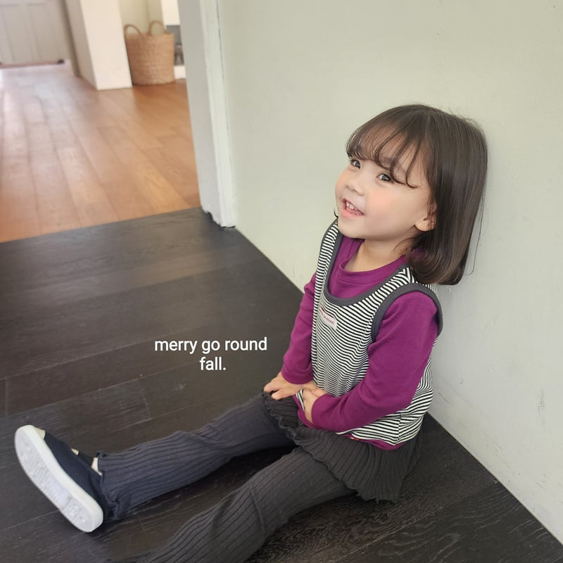 Merry Go Round - Korean Children Fashion - #magicofchildhood - Skirt Bootcut Pants - 8