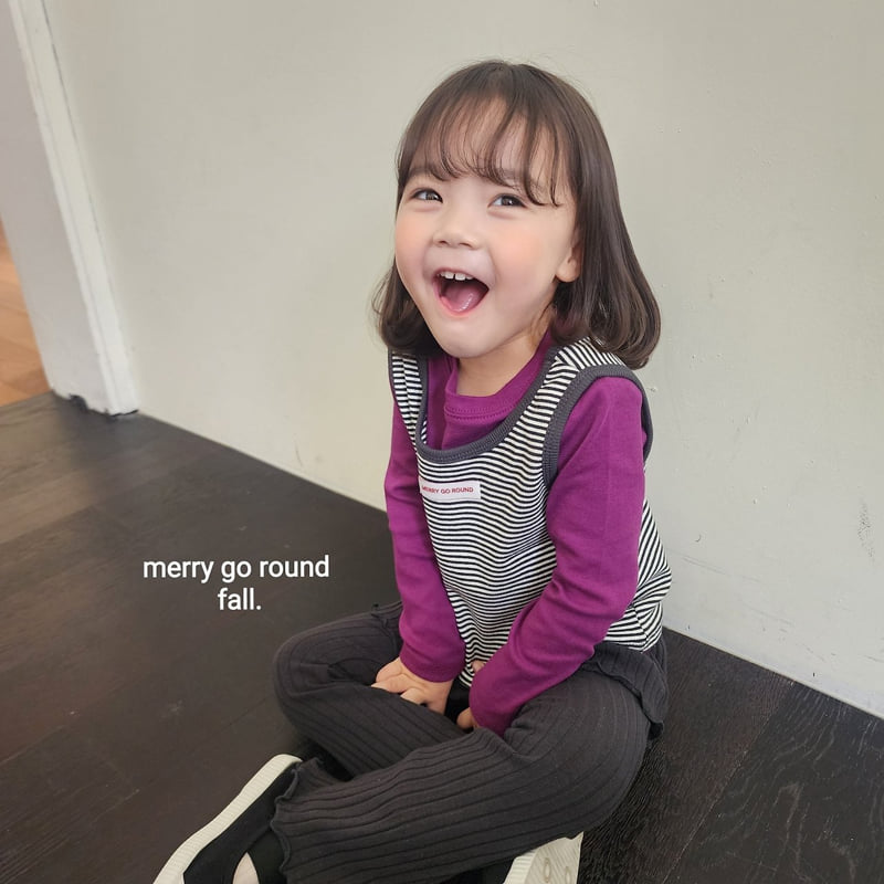 Merry Go Round - Korean Children Fashion - #minifashionista - Skirt Bootcut Pants - 9