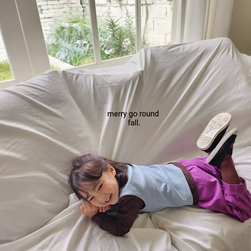 Merry Go Round - Korean Children Fashion - #prettylittlegirls - Single Yoga Pants - 5